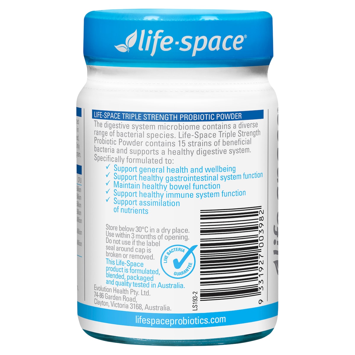 Life-Space Triple Strength Probiotic Powder 30g