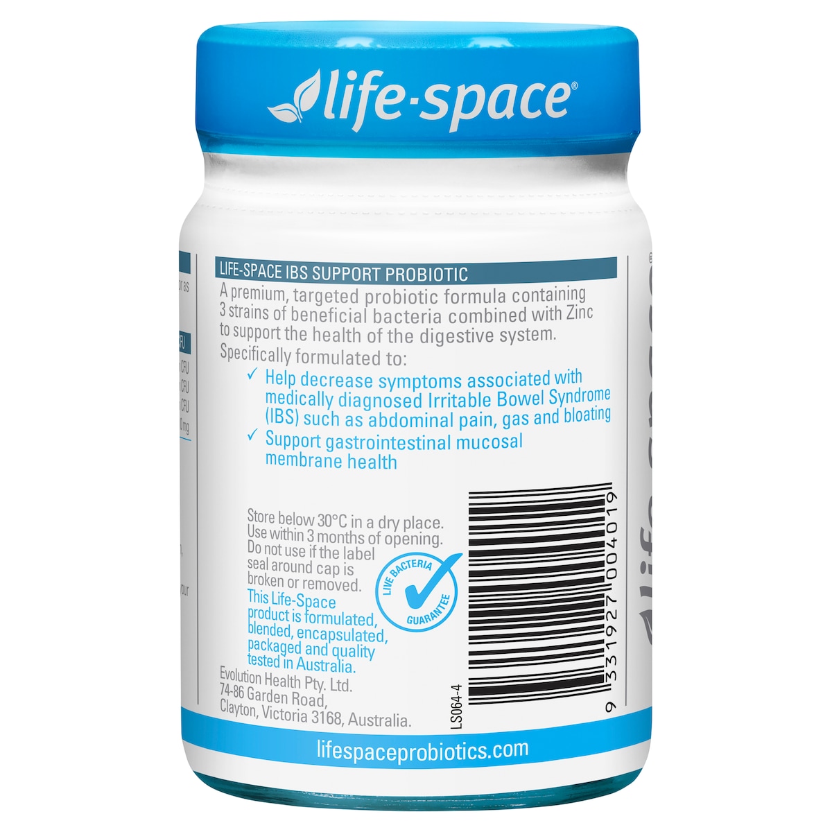 Life-Space IBS Support Probiotic 30 Capsules