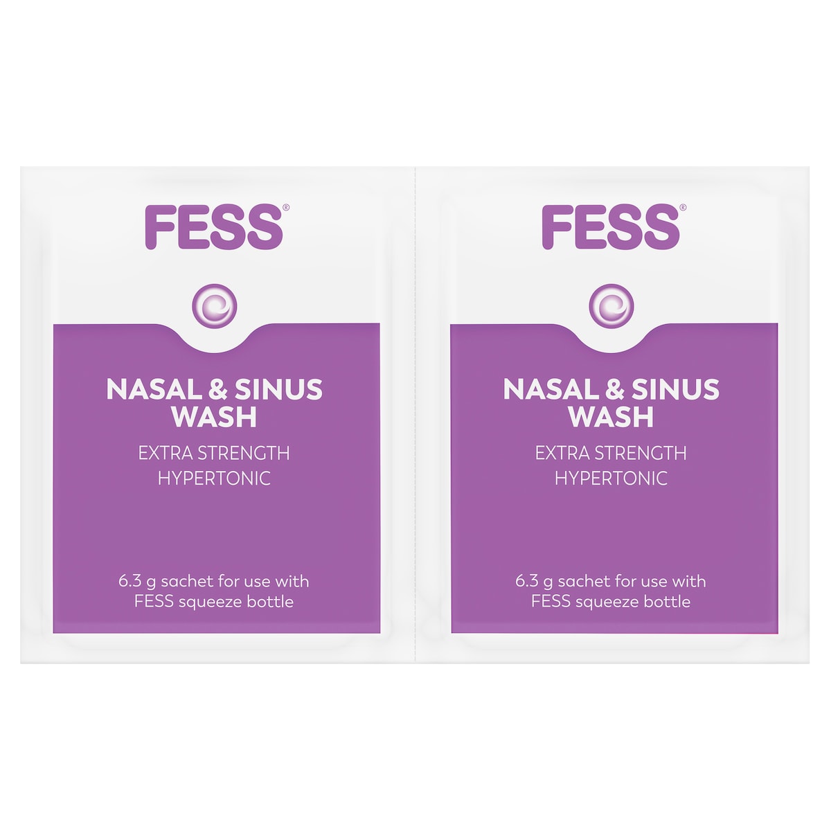 FESS Nasal & Sinus Wash Extra Strength Refill 24 Sachets