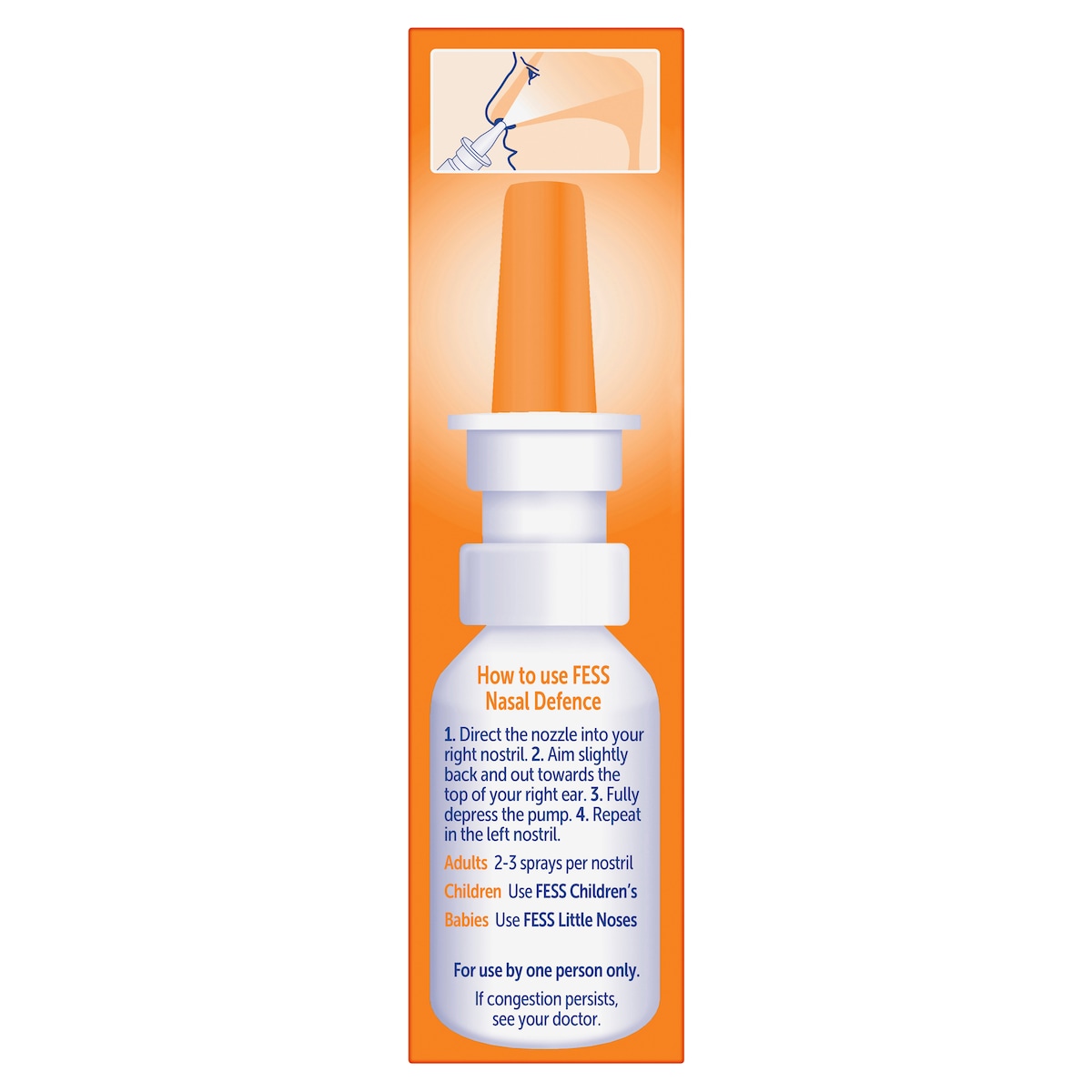 Fess Nasal Defence Spray 30ml