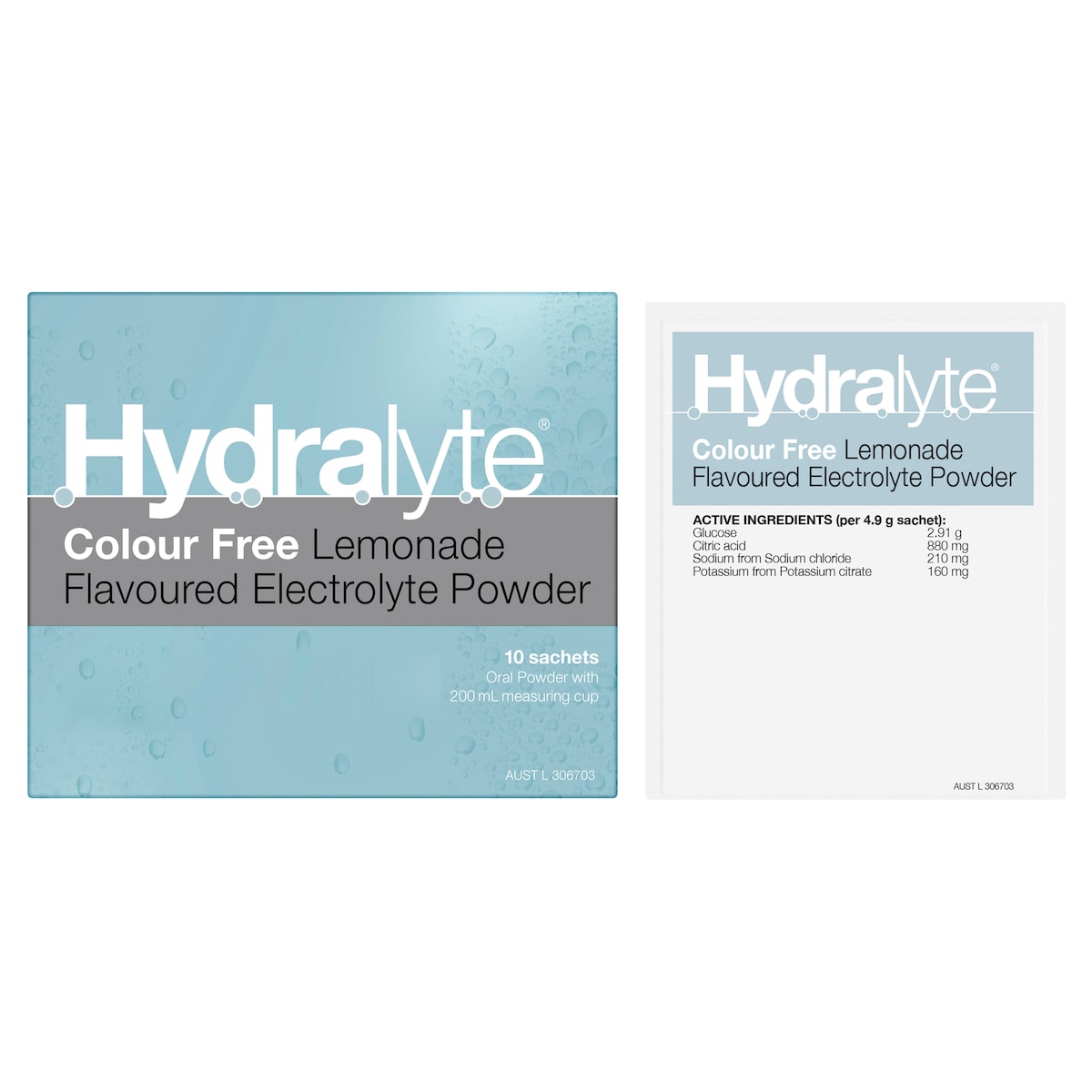 Hydralyte Electrolyte Powder Lemonade 10 Sachets