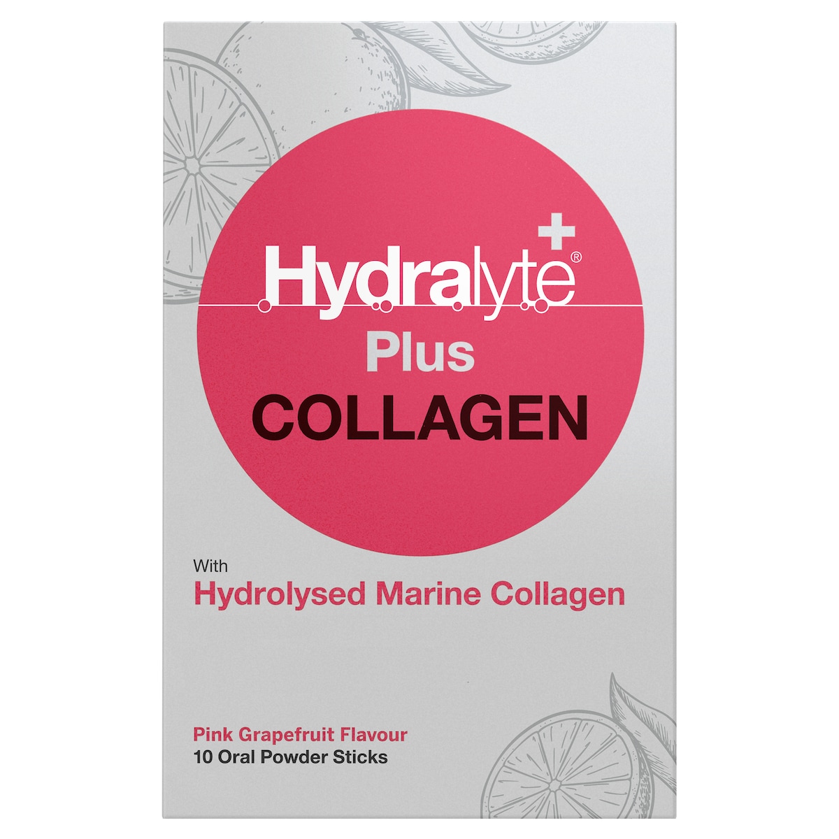 Hydralyte Plus Collagen Powder Sticks 10 Pack