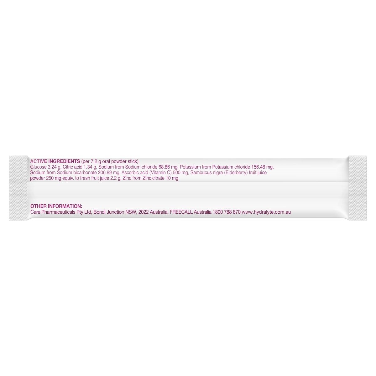 Hydralyte Plus Immunity Powder 10 Sticks