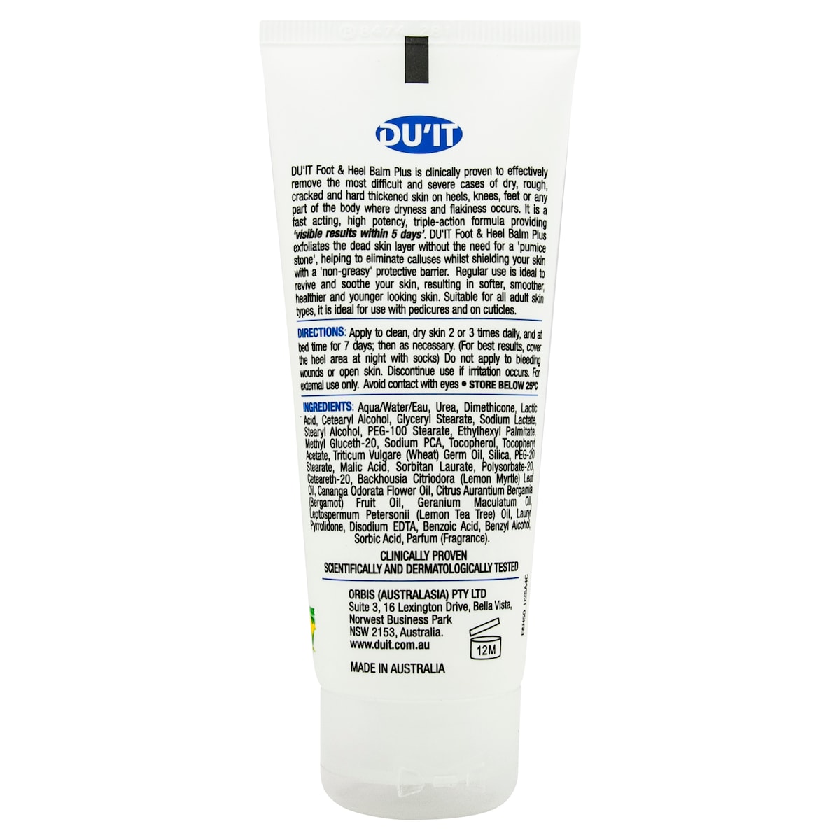 Duit Foot & Heel Balm Plus Foot Cream 50ml