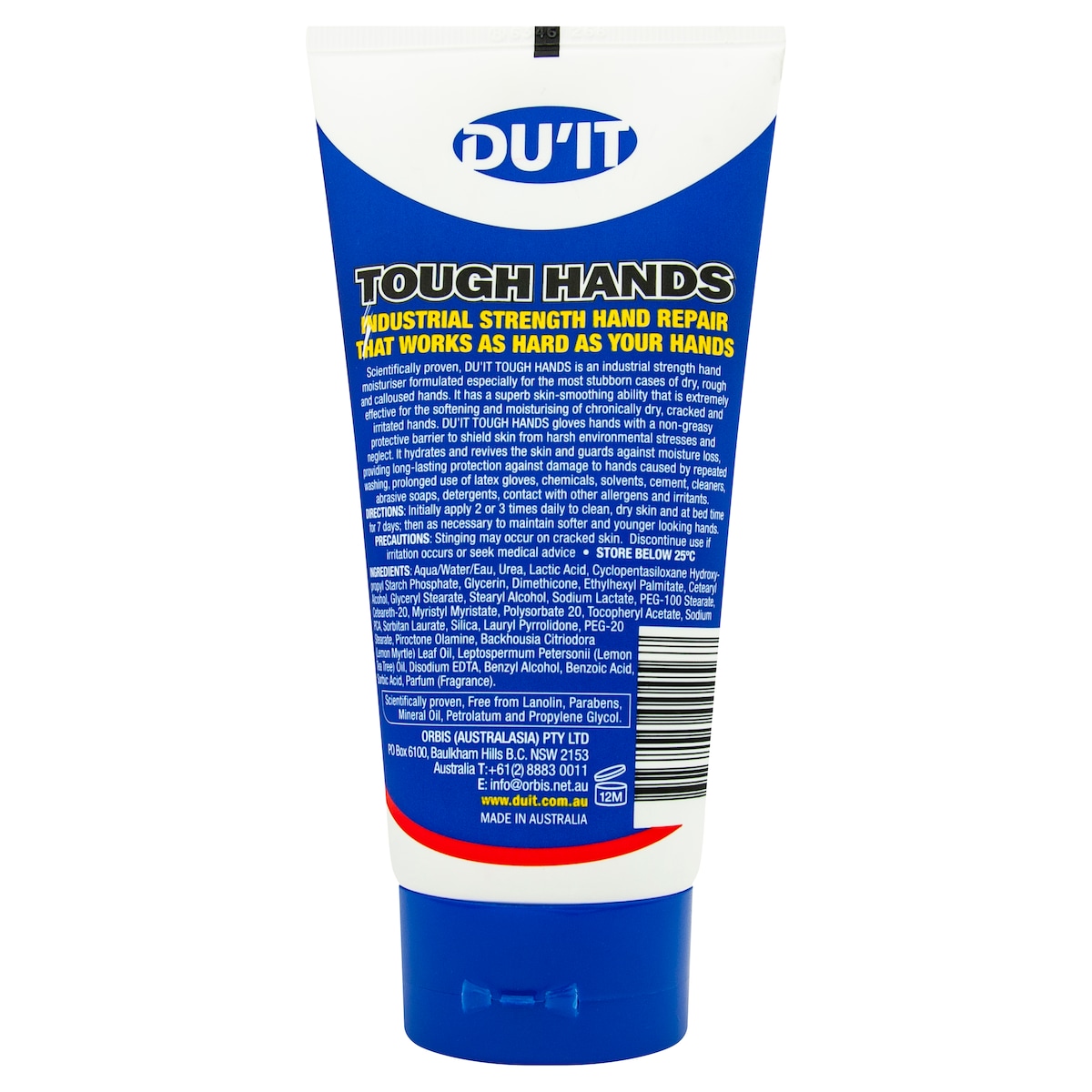 Duit Tough Hands Intensive Skin Repair Hand Cream 150g