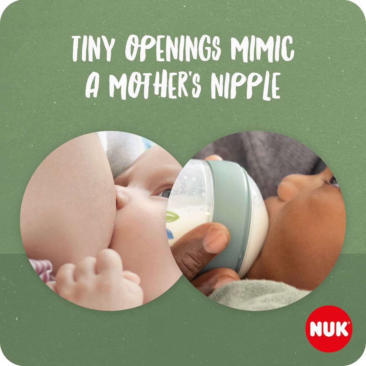 NUK for Nature Baby Bottle With Small Silicone Teat 150ml