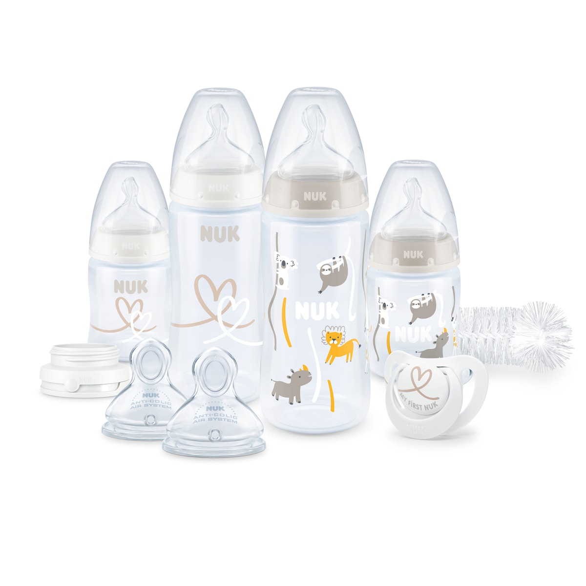 NUK First Choice+ Perfect Start Set 0-6 Months 10 Pack