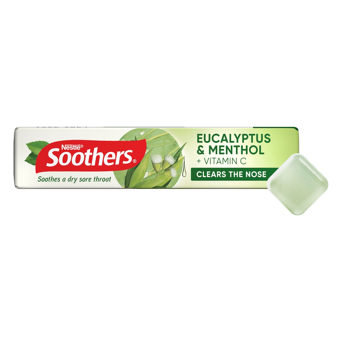 Nestle Soothers Eucalyptus & Menthol Stick 10 Lozenges