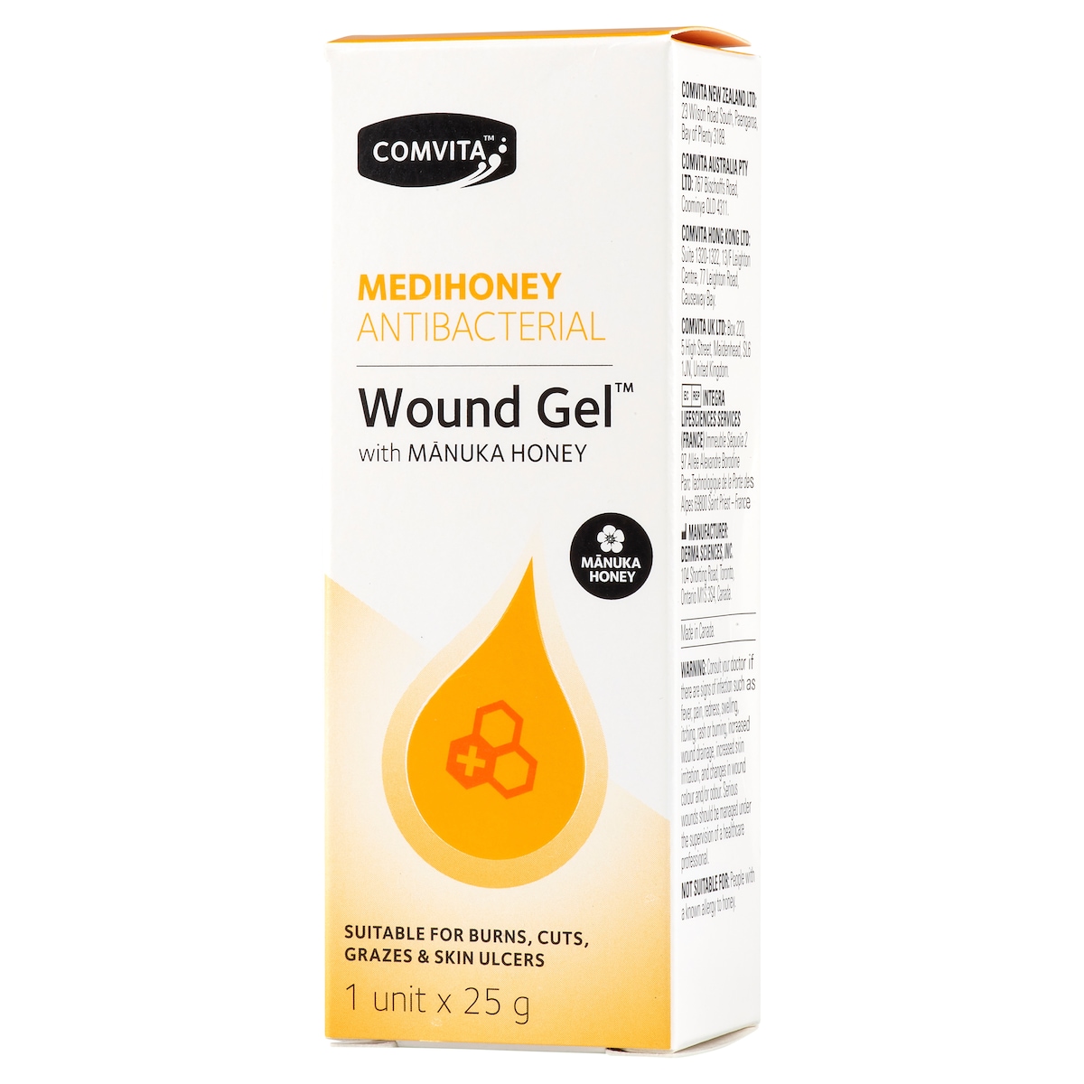 Comvita Medihoney Antibacterial Wound Gel 25g