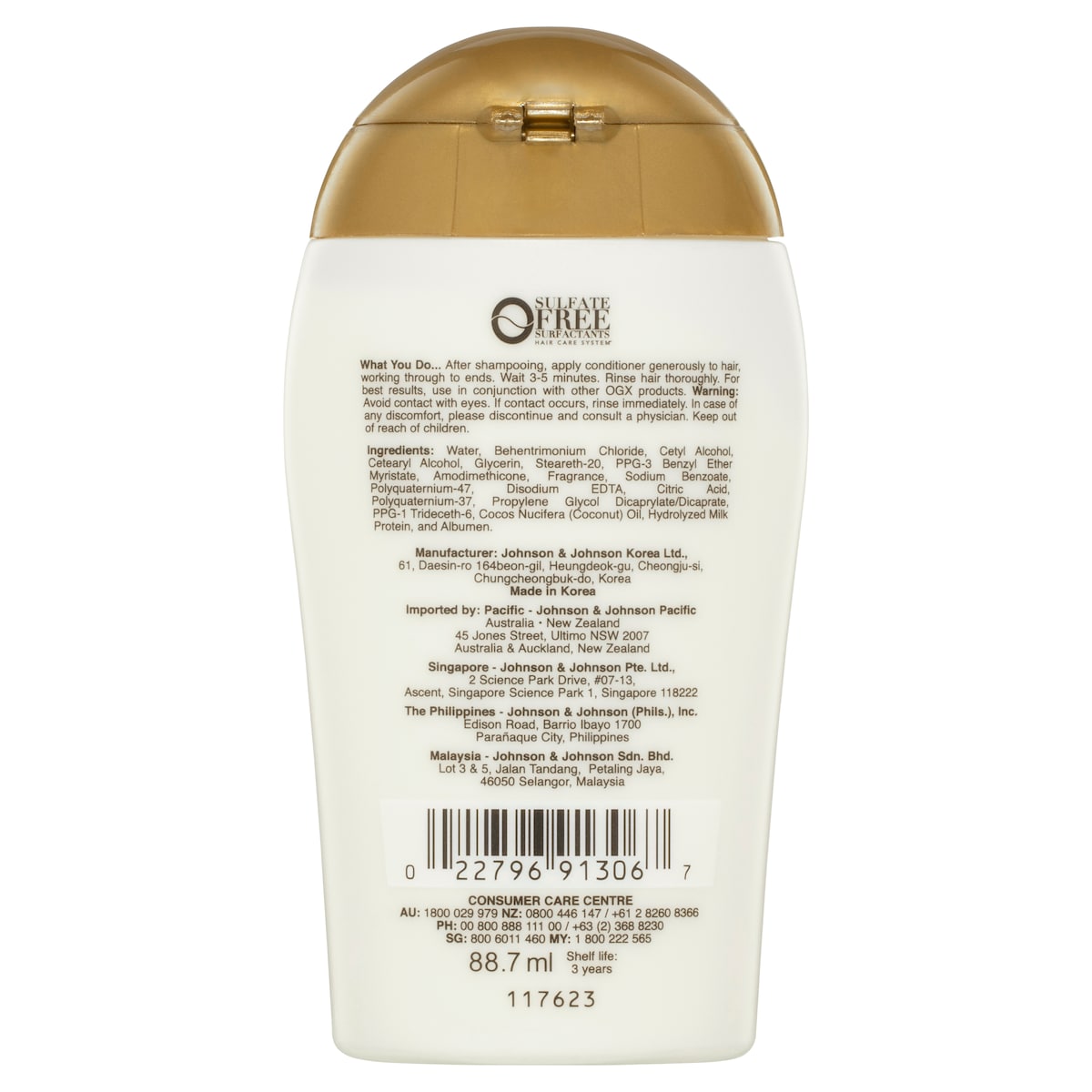 OGX Coconut Milk Mini Conditioner 88.7ml