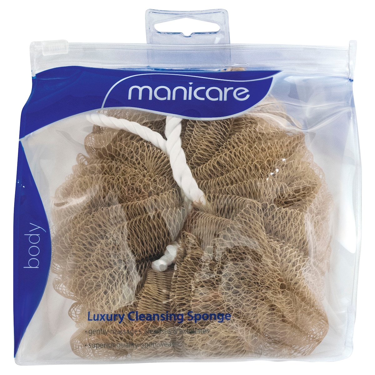 Manicare Luxury Cleansing Sponge Brown