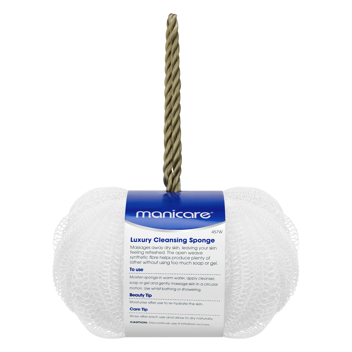 Manicare Luxury Cleansing Sponge White