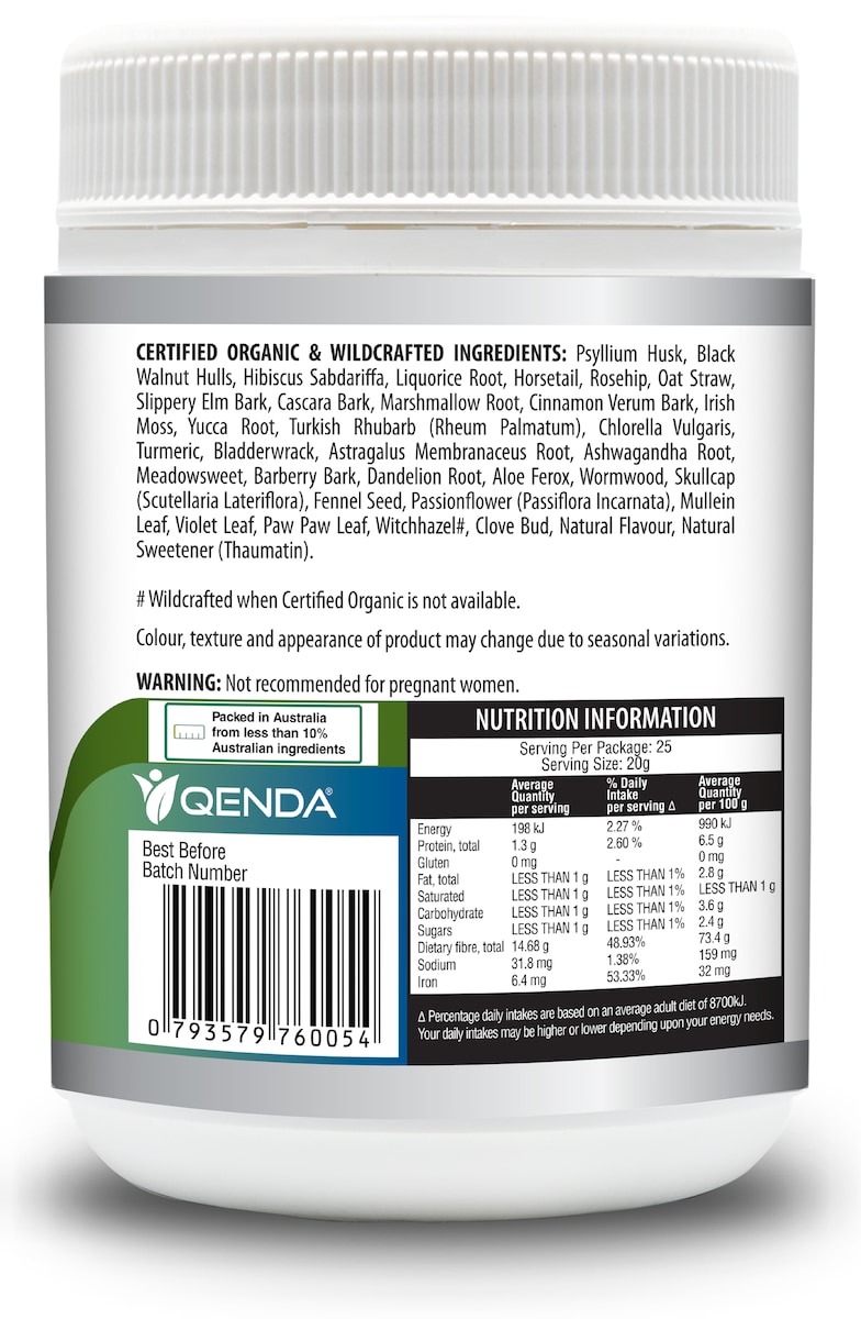 Qenda Ultimate Fibre Chocolate 500g