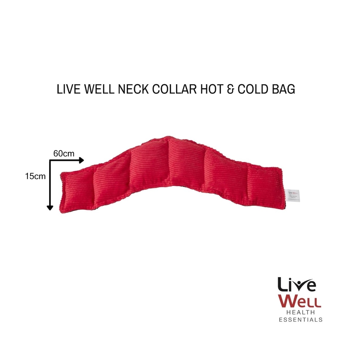 Live Well Neck Collar Hot/Cold Bag