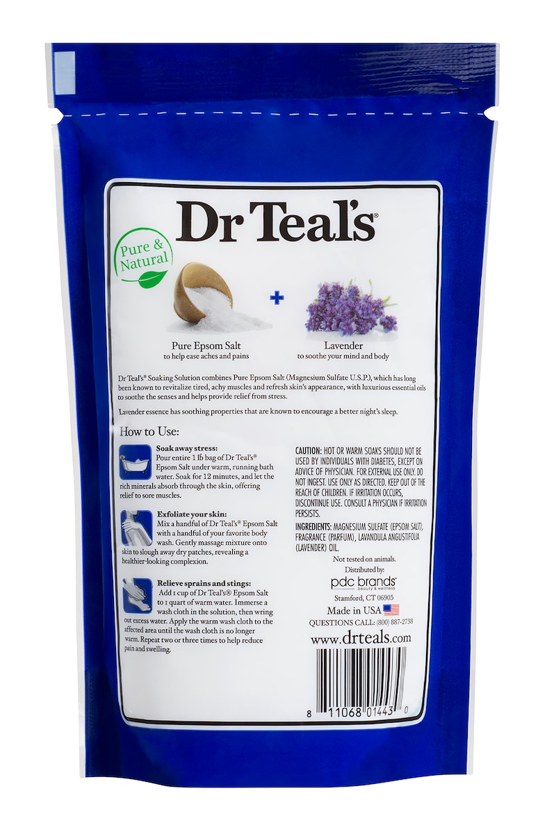 Dr Teals Epsom Salt Lavender 450g