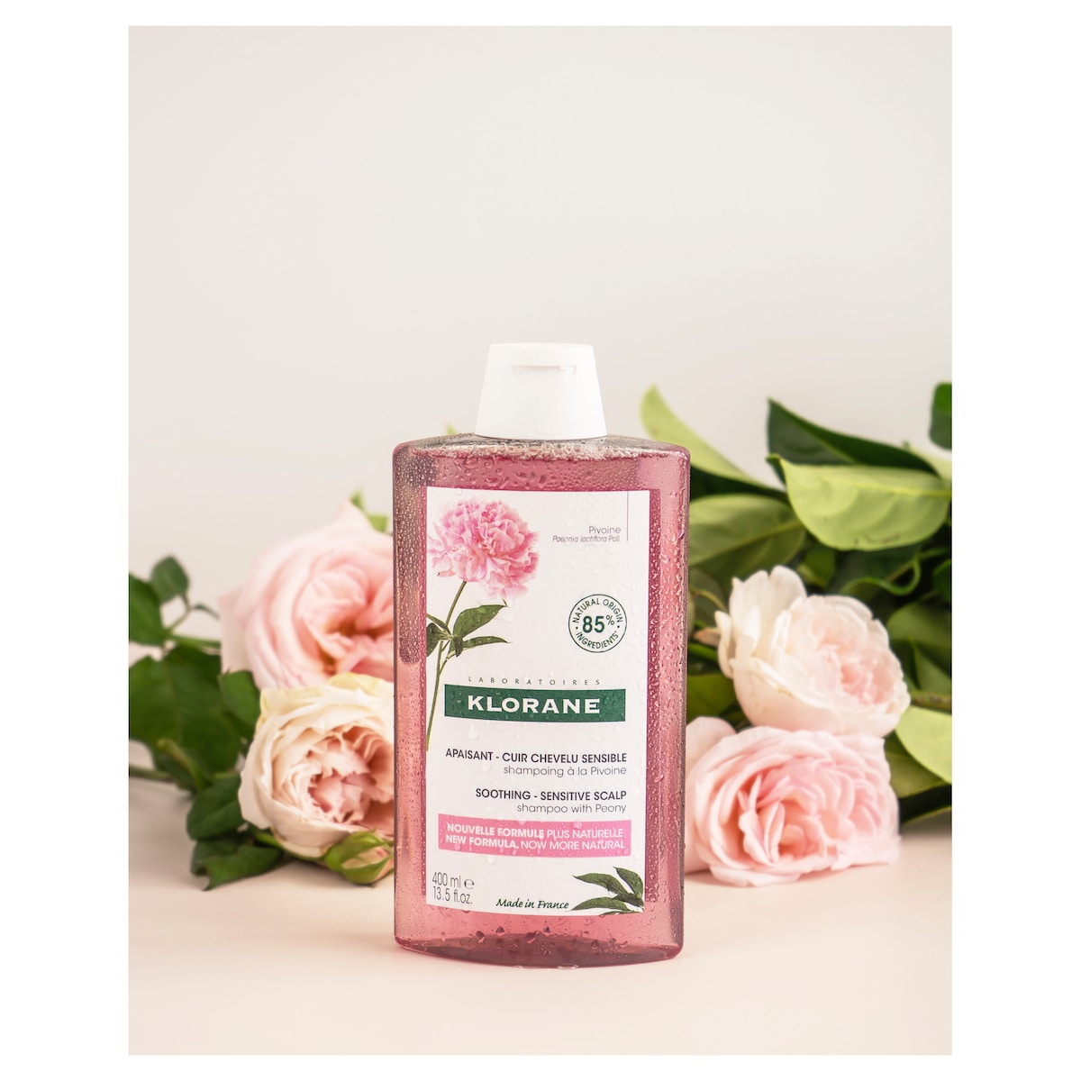 Klorane Soothing Shampoo With Organic Peony 400ml