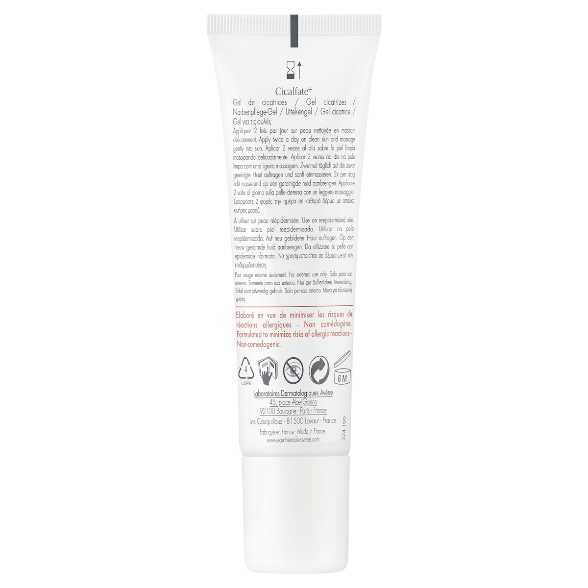 Avene Cicalfate+ Anti-Scarring Marks Gel 30ml