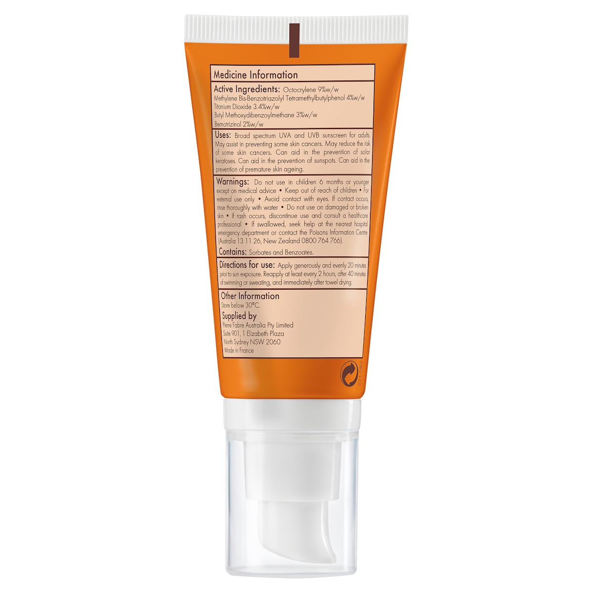 Avene Sunscreen Emulsion Face SPF50 50ml