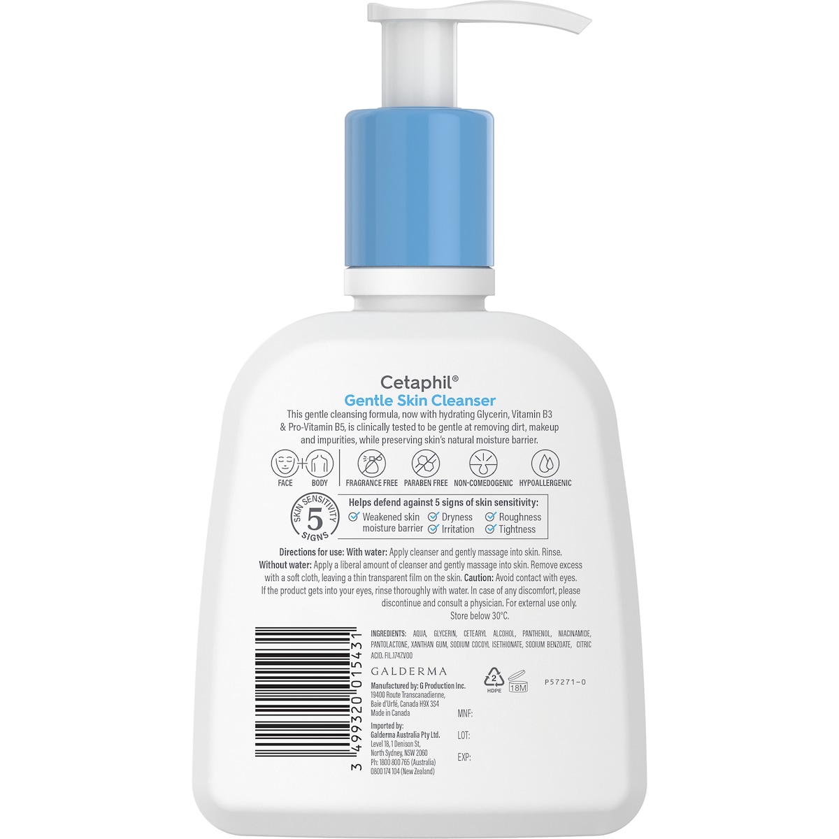 Cetaphil Gentle Skin Cleanser 236ml