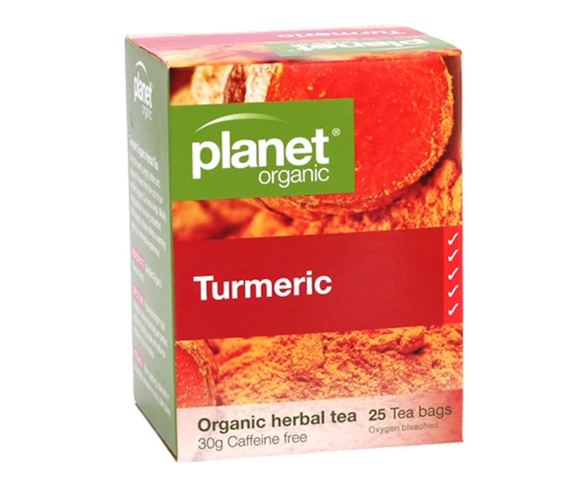 Planet Organic Turmeric Tea 25 Tea Bags