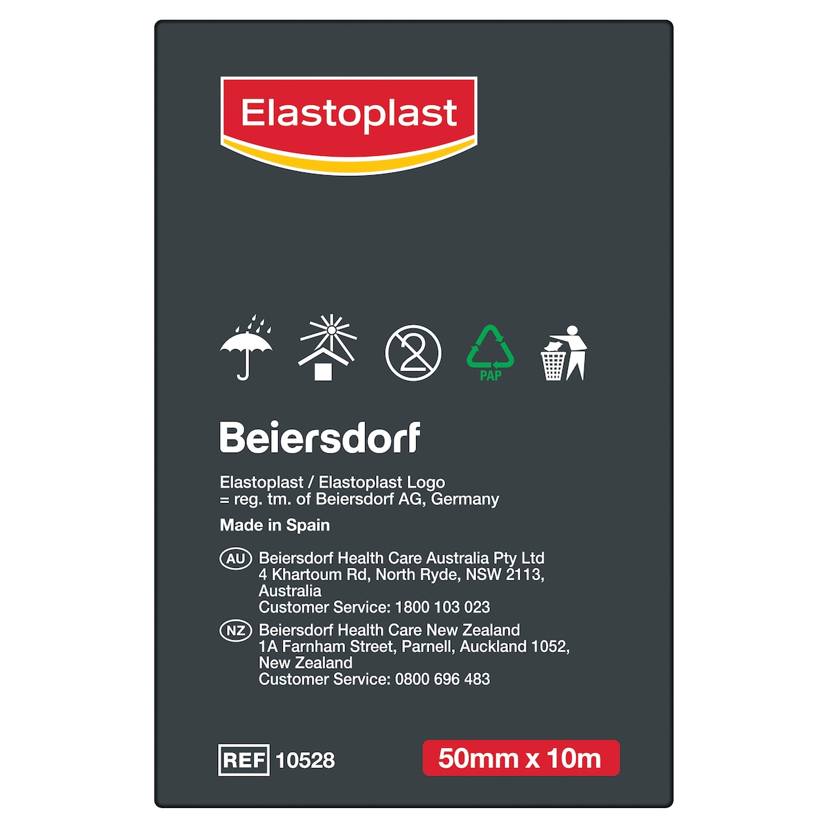 Elastoplast Pre-Taping Underwrap 50mm x 10m Roll