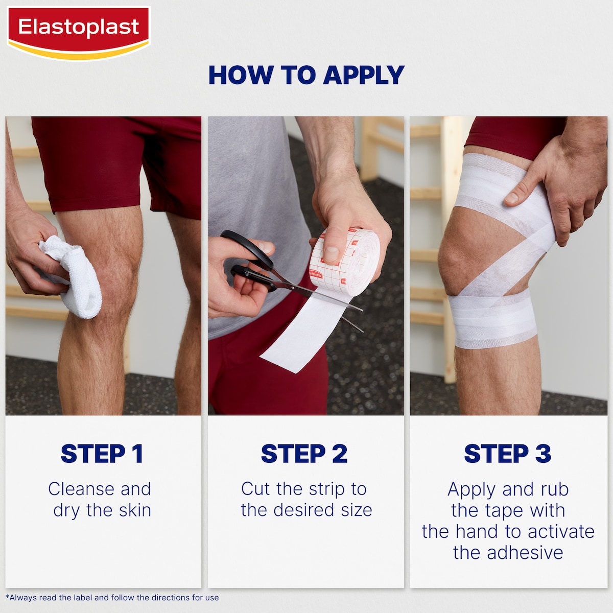 Elastoplast Pre-Taping Underwrap 50mm x 10m Roll