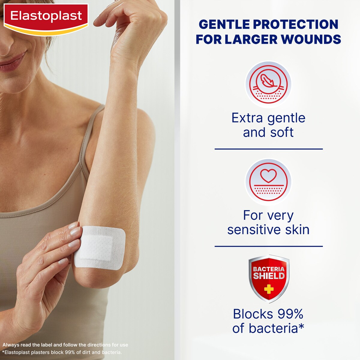 Elastoplast Ultra Sensitive Strips XL 5 Pack