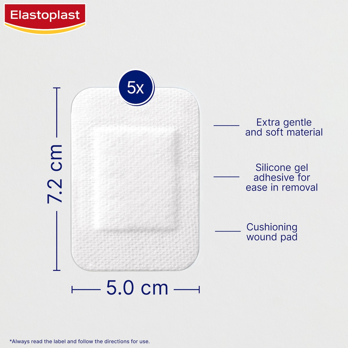 Elastoplast Ultra Sensitive Strips XL 5 Pack