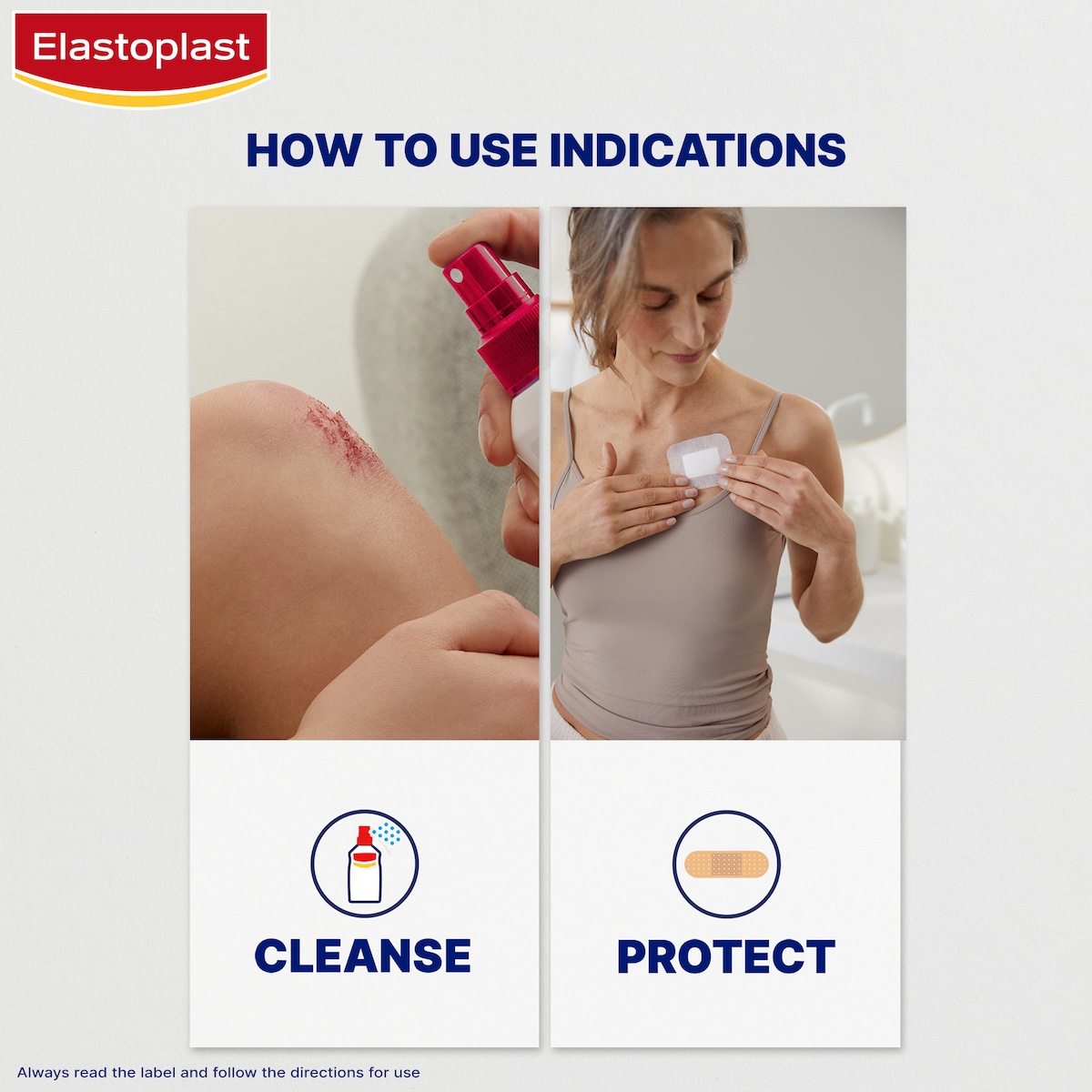 Elastoplast Sensitive Sterile Dressings XL 6cm x 7cm 5 Pack