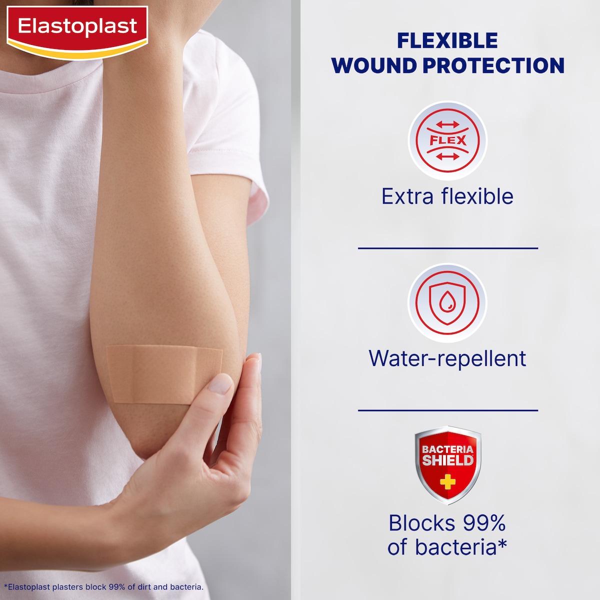 Elastoplast Flexible Fabric Breathable 6cm x 1m