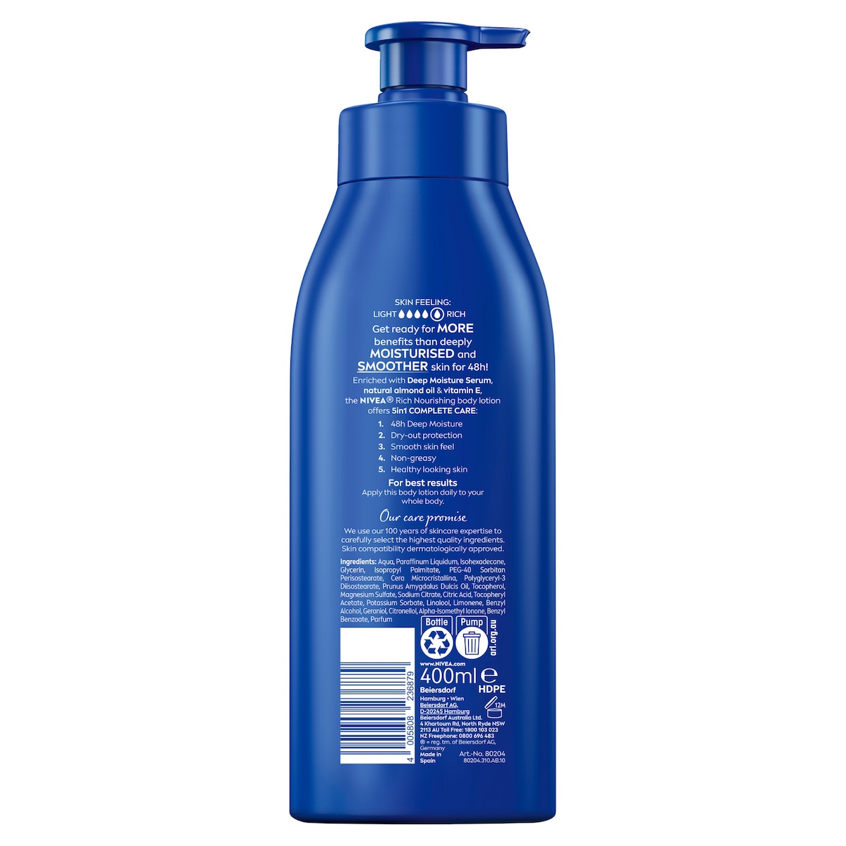 Nivea Rich Nourishing Body Lotion 400ml