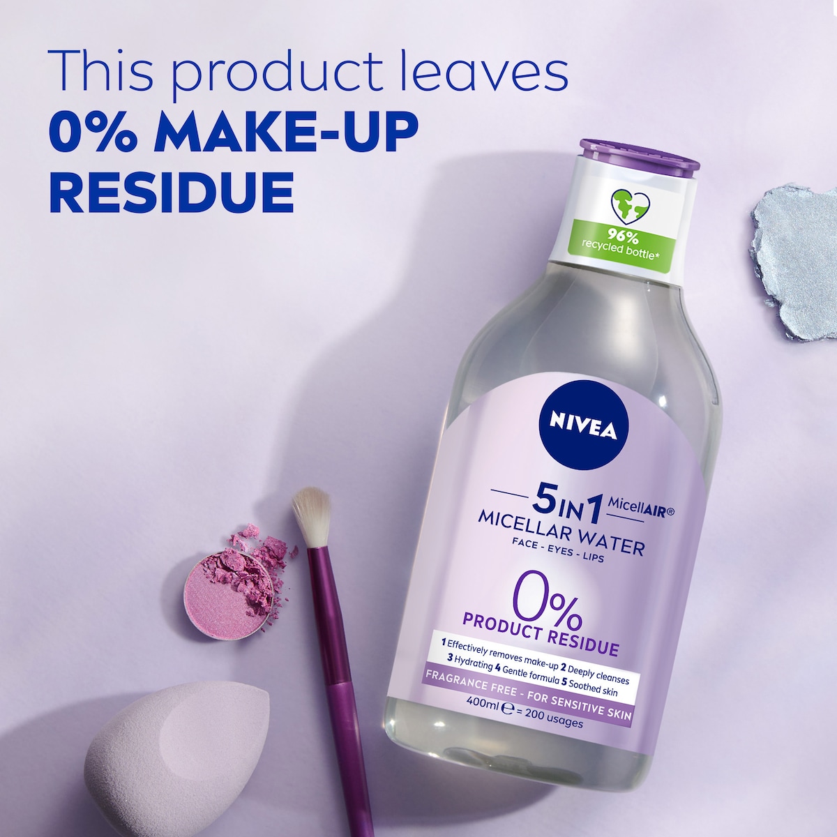 Nivea MicellAir Micellar Water Sensitive 400ml