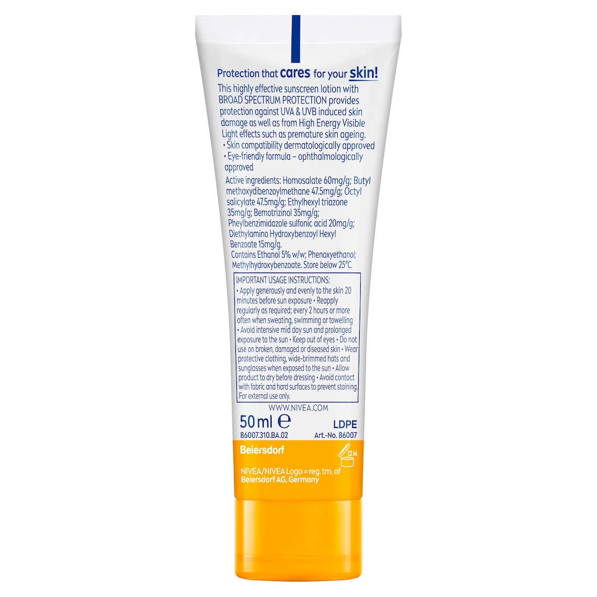 Nivea Sun UV Face Shine Control SPF50 50ml