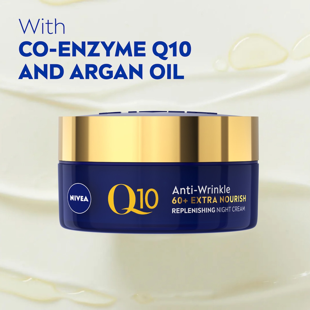 Nivea Q10 Anti-Wrinkle + Replenishing Mature Night Cream 50ml