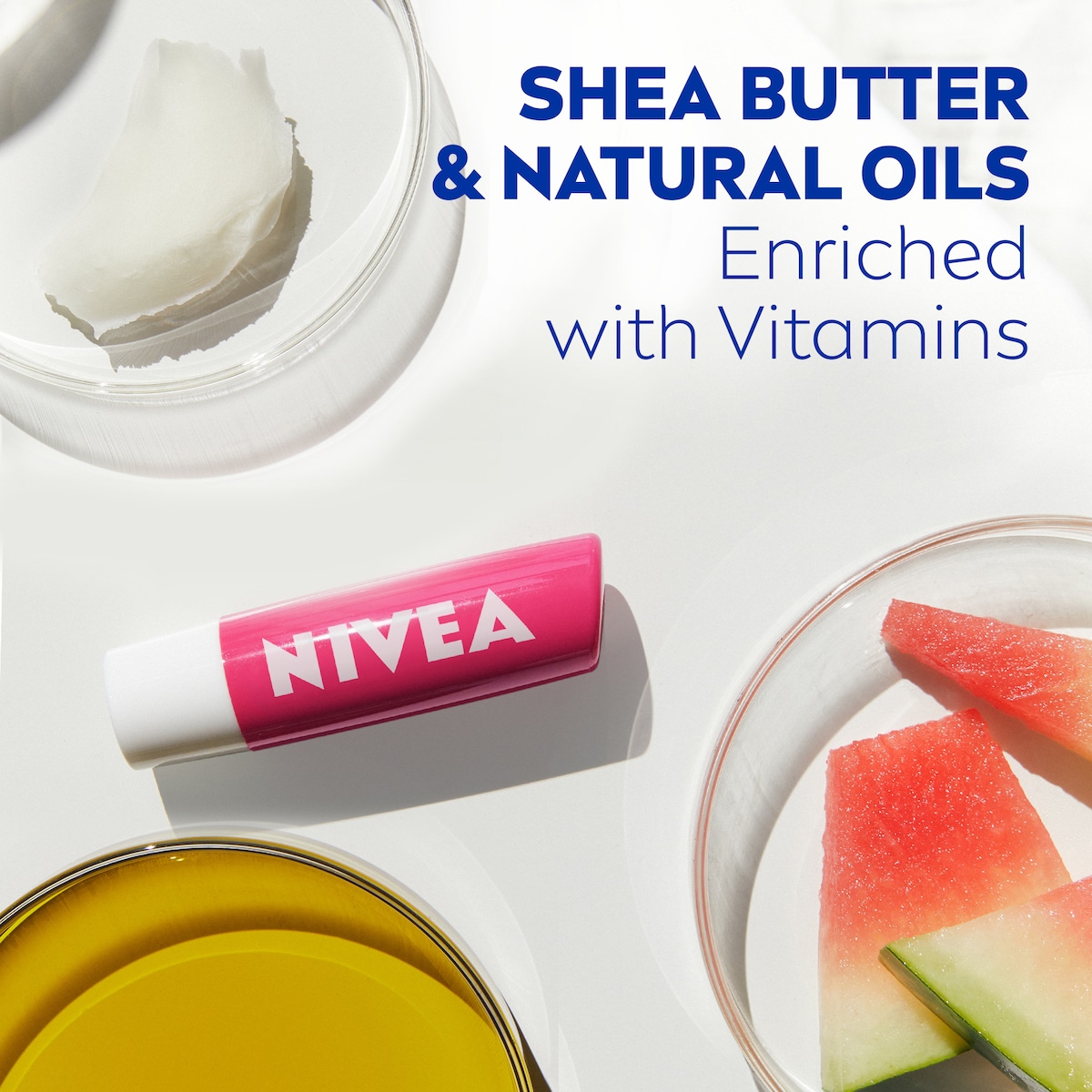 Nivea Watermelon Shine Lip Balm 4.8g