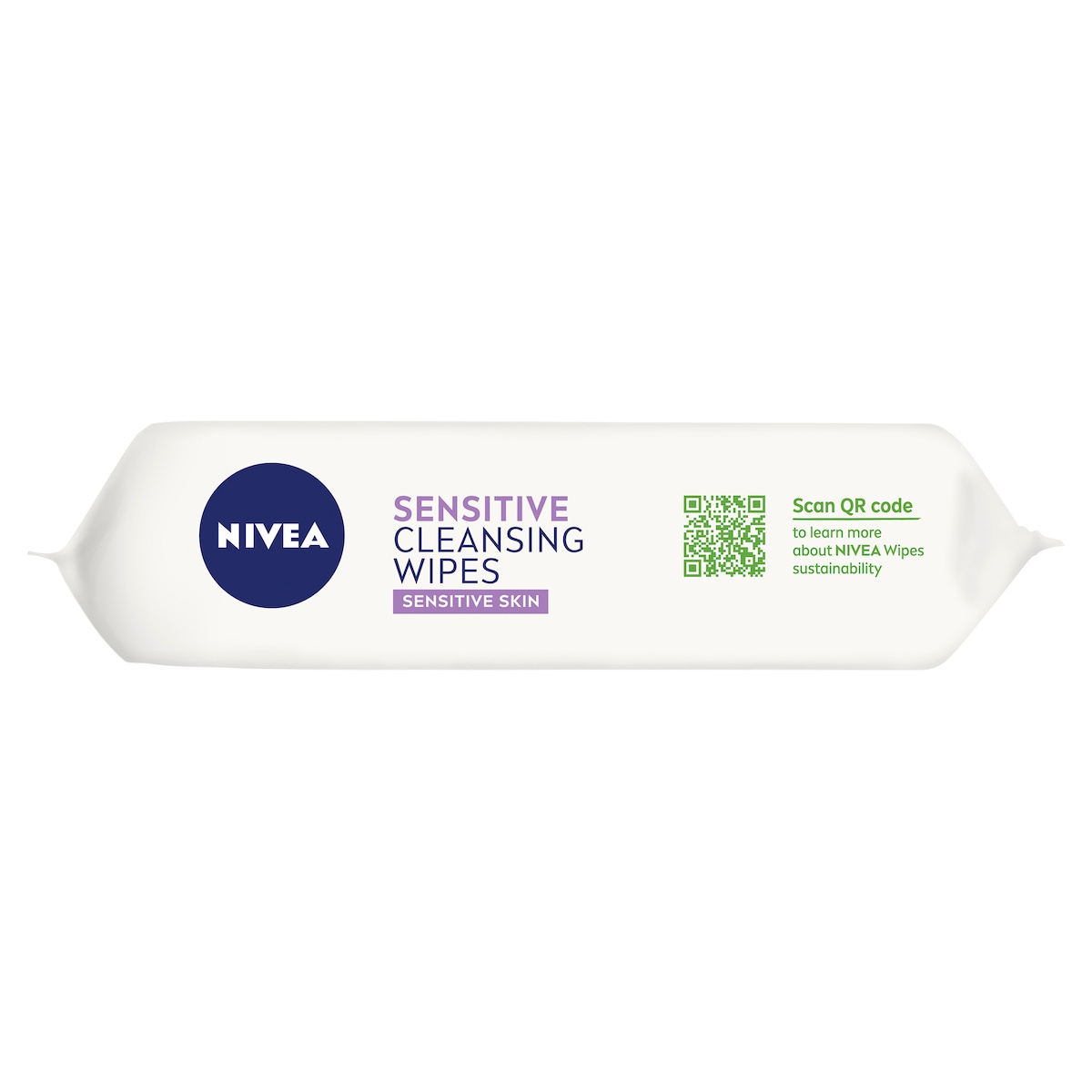 Nivea Sensitive Biodegradable Facial Cleansing Wipes 25 Pack