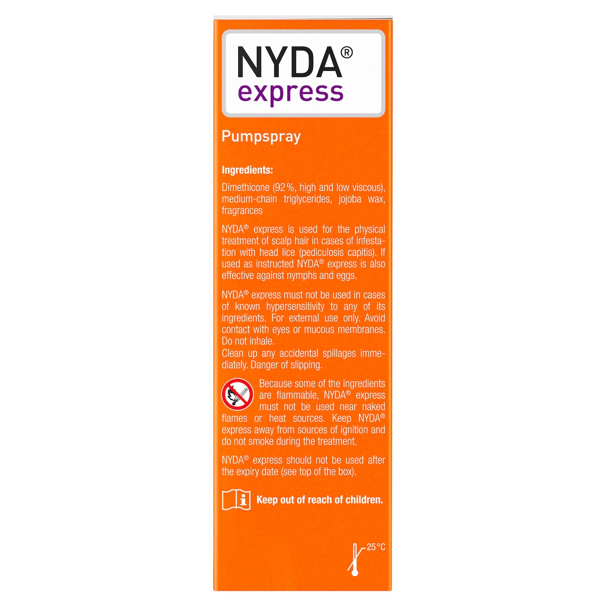 Brauer NYDA Express Head Lice Treatment 50ml