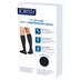 Jobst for Men Casual Compression Socks 15-20 mmHg Black M