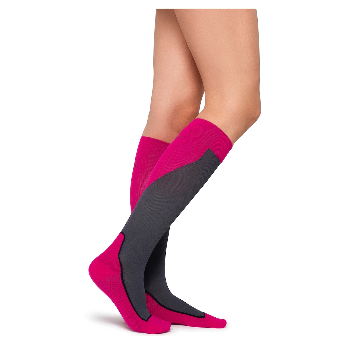 Jobst Sport Compression Socks Unisex 15-20 mmHg Pink M