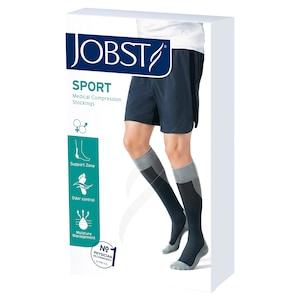 Jobst Sport Compression Socks Unisex 15-20 mmHg Pink M