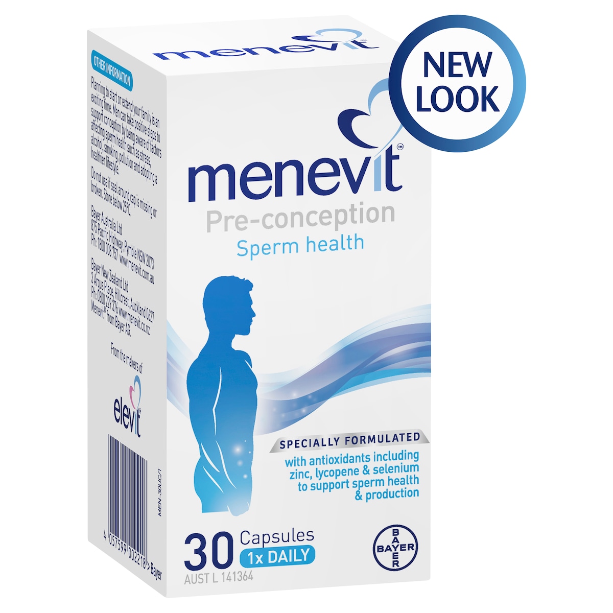 Menevit Pre Conception Sperm Health 30 Capsules