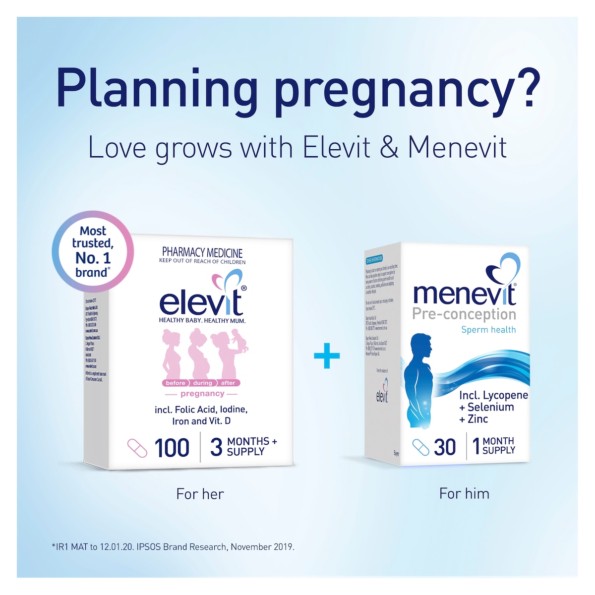 Menevit Pre Conception Sperm Health 30 Capsules