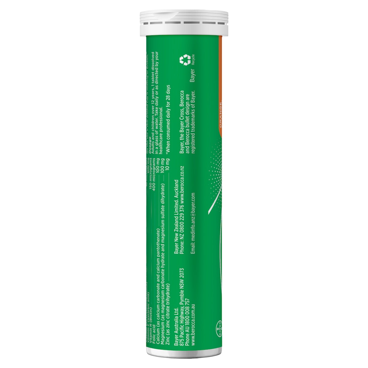 Berocca Energy Orange 15 Effervescent Tablets