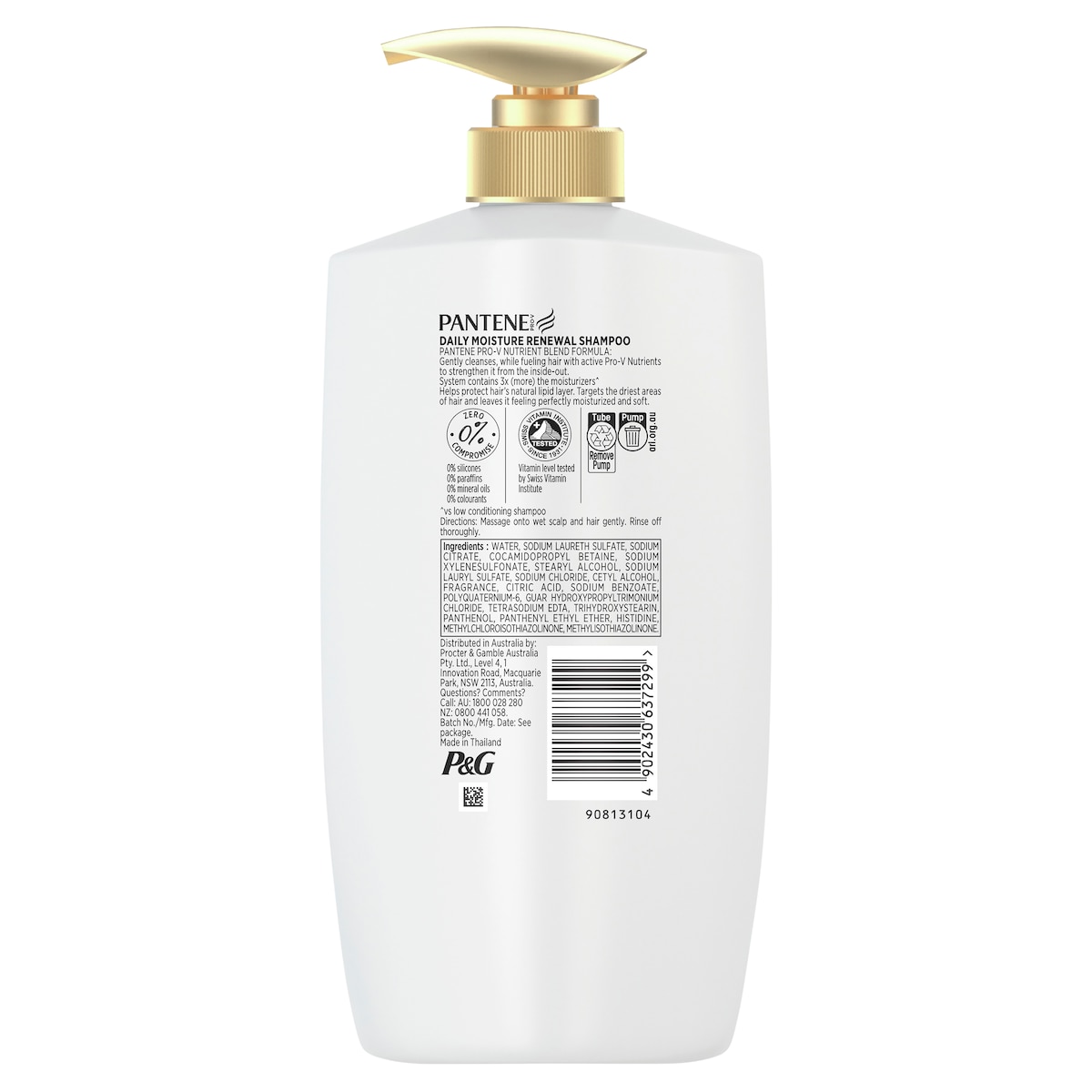 Pantene Pro-V Daily Moisture Renewal Shampoo 900ml