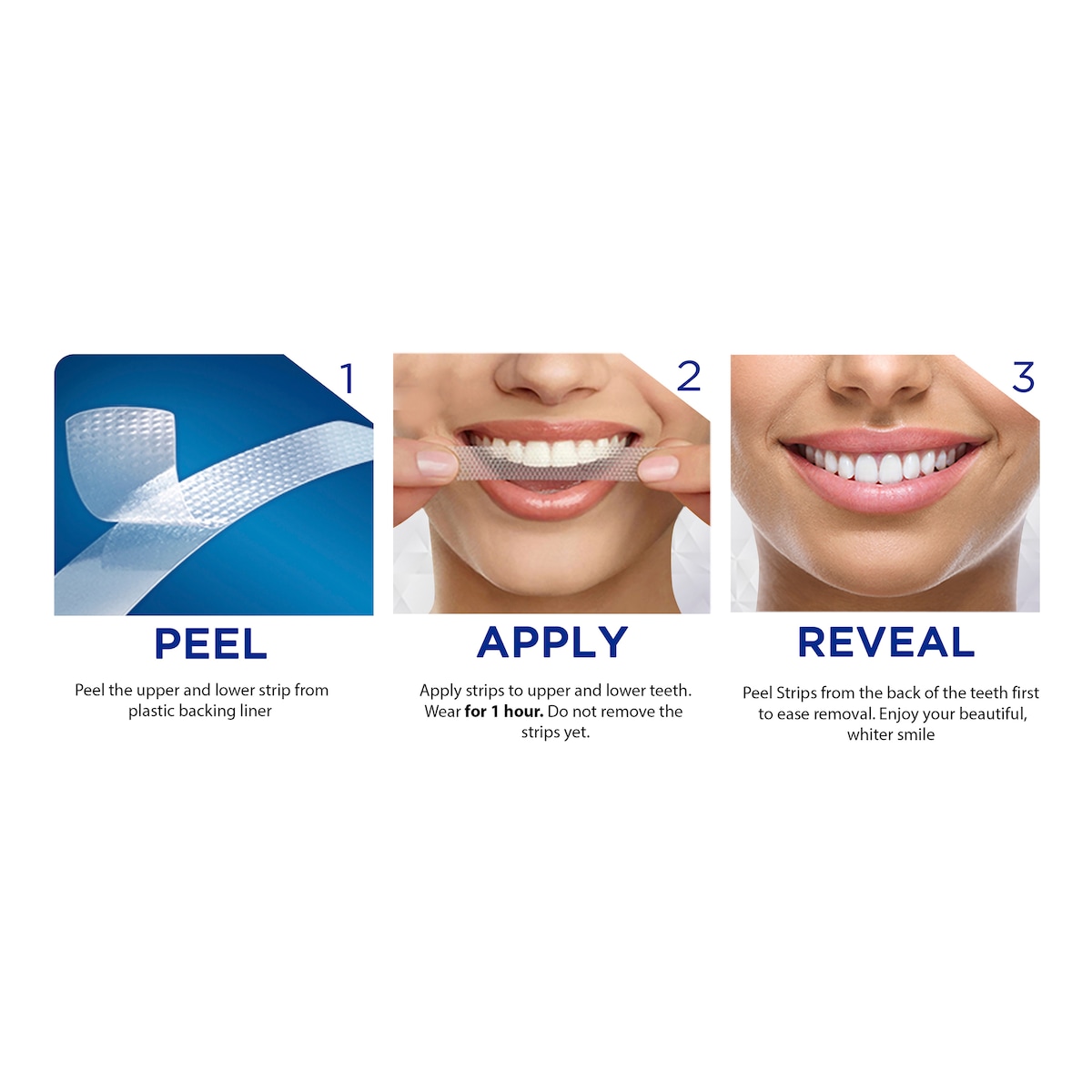 Oral B 3D White Luxe Whitening Treatments Advanced Seal 14 Pack