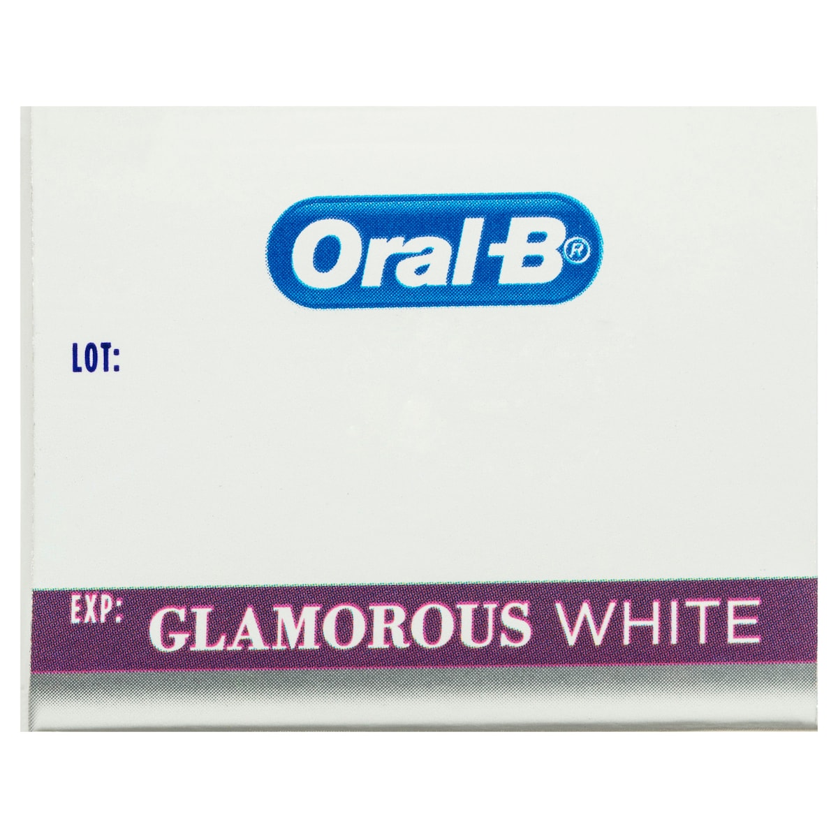 Oral B Toothpaste 3D White Luxe Glamorous White Paste 95g