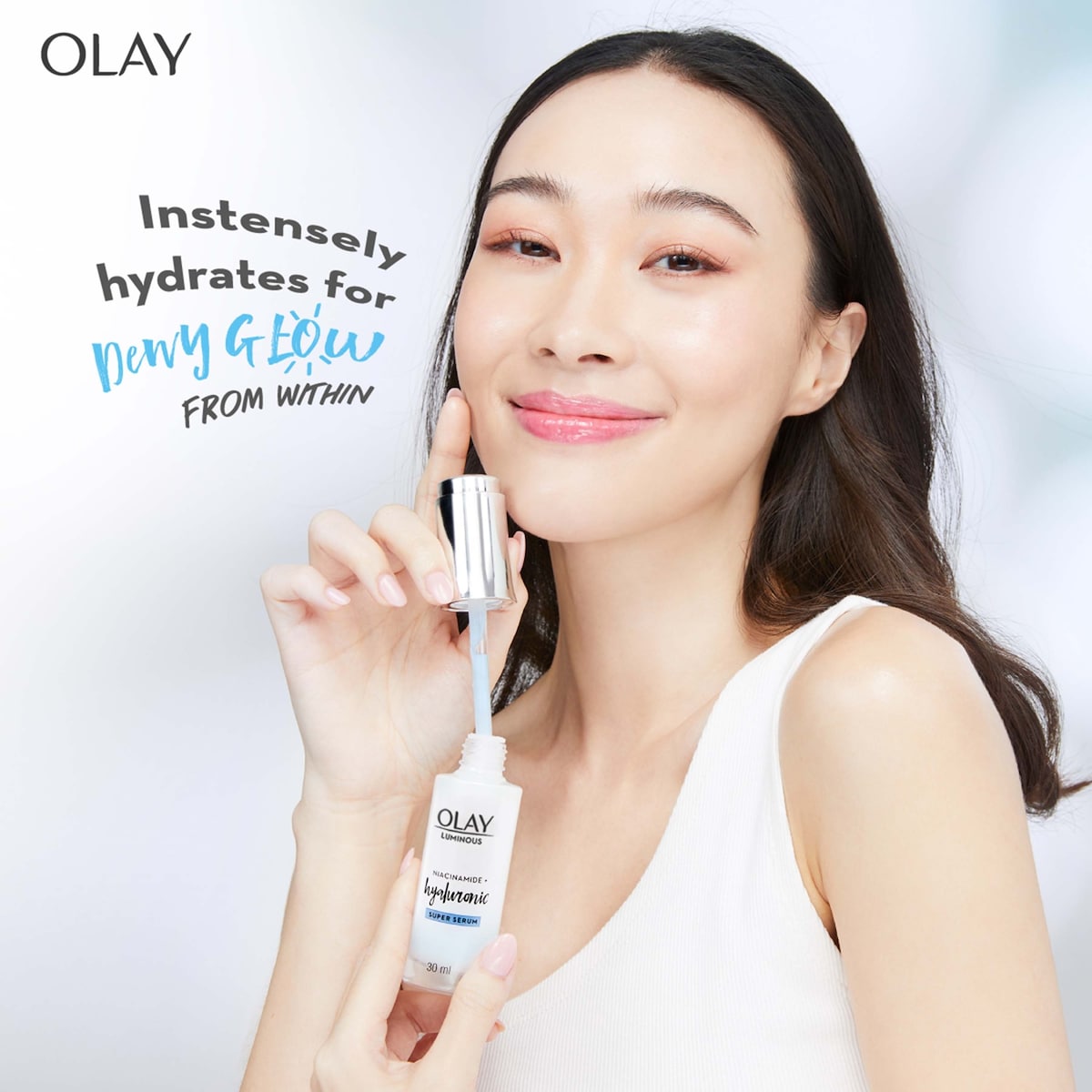 Olay Luminous Niacinamide + Hyaluronic Face Super Serum 30ml