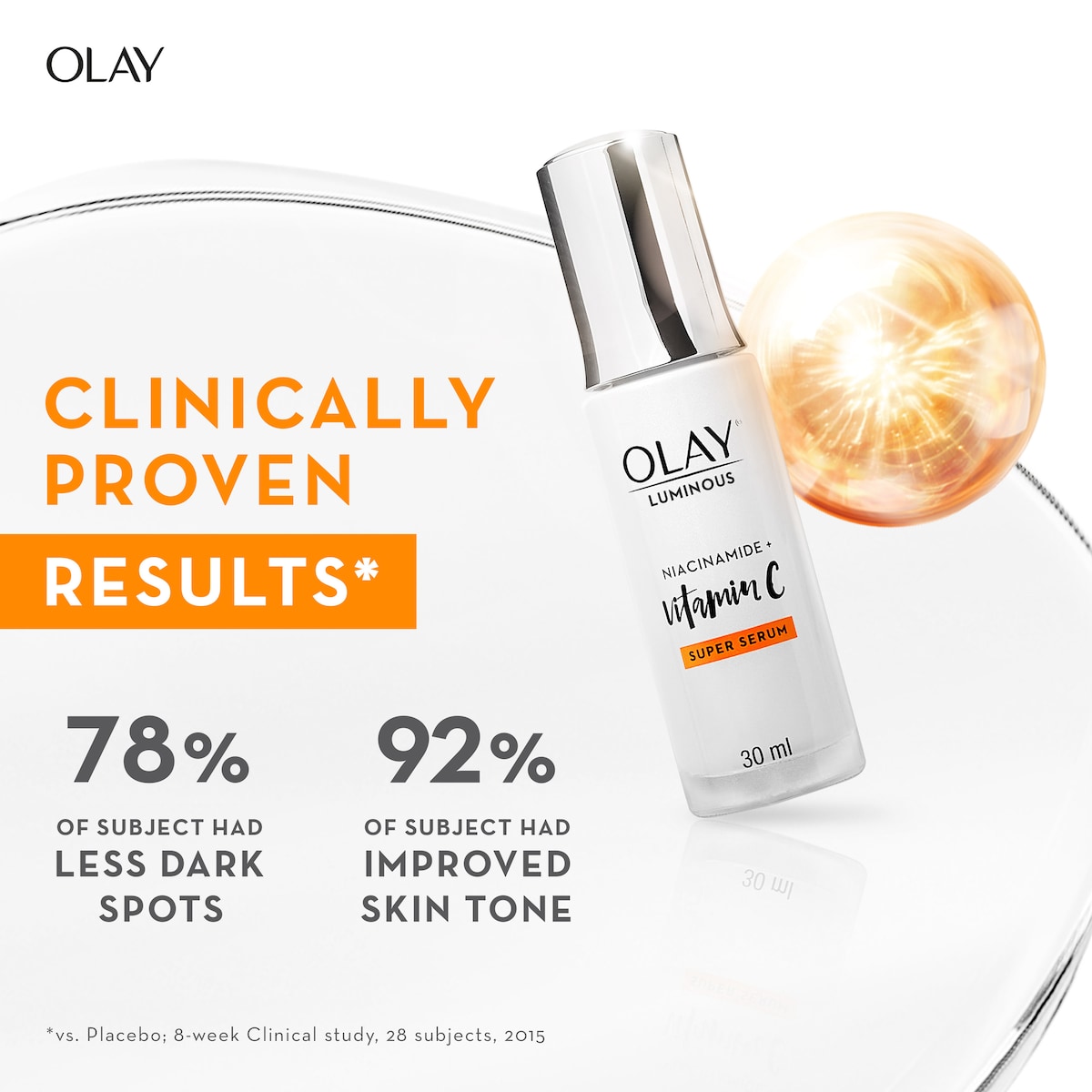 Olay Luminous Niacinamide + Vitamin C Face Super Serum 30ml