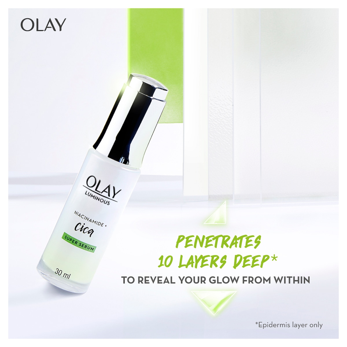 Olay Luminous Niacinamide + Cica Face Super Serum 30ml