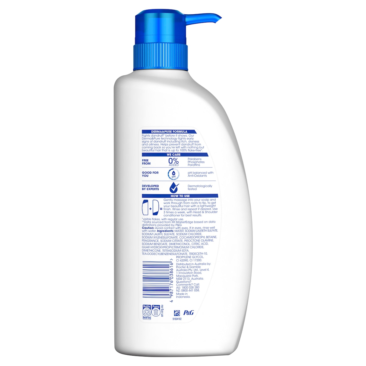 Head & Shoulders Clean & Balanced Anti-Dandruff Shampoo 660ml